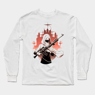 A Determined Nun Long Sleeve T-Shirt